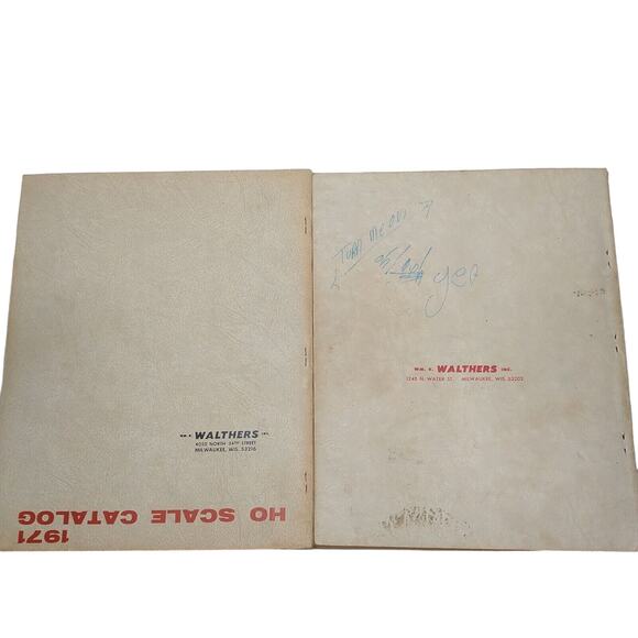 2 Walthers HO Catalogs 1969 and 1971 Model Railroad Reference Books Vintage - Picture 4 of 9